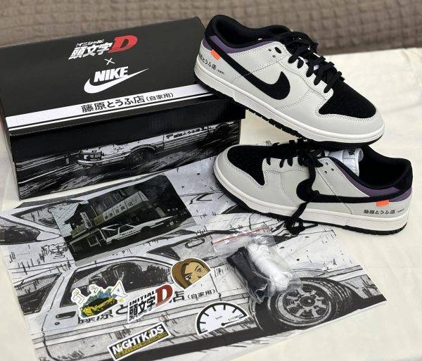 Nike SB Dunk Low”Initial D/Toyota AE86 - Image 2